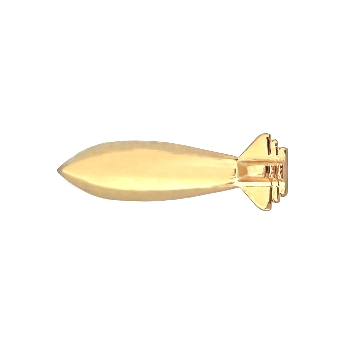 Navy Underwater Ordinance Technician Collar Device STA-BRITE® Gold Finish Pin-on (each)