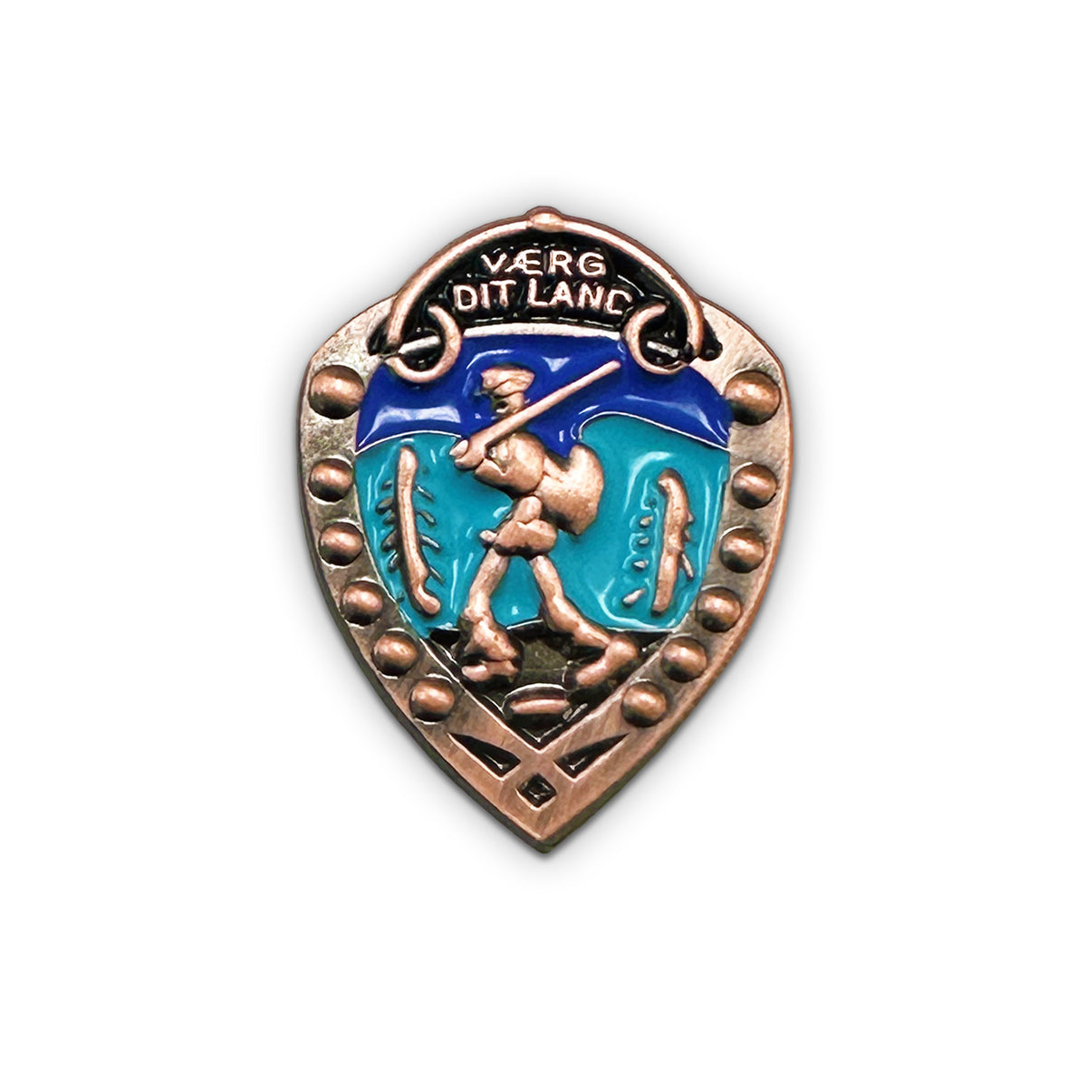 U.S. Army Norwegian Foot March Copper Pin Crest (each)