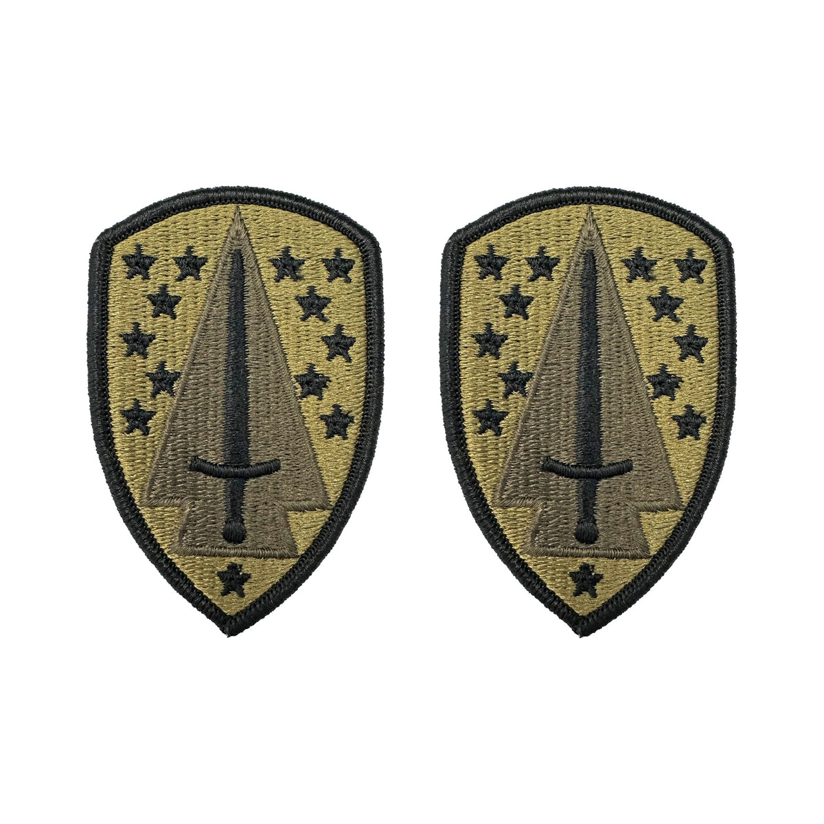 U.S. Army Security Force Assistance Brigade OCP Patch w/ Hook Fastener (pair)