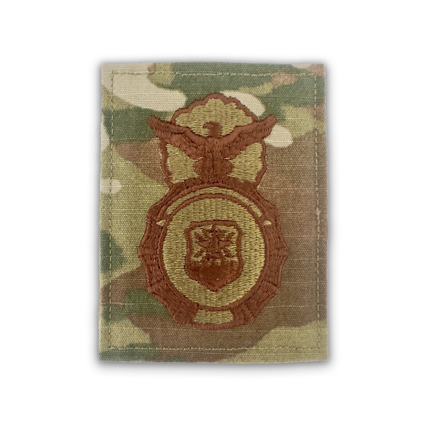 A.F. Security Police I.D. Spice Brown OCP Patch W/ Hook Fastener - Sta-Brite Insignia Inc.