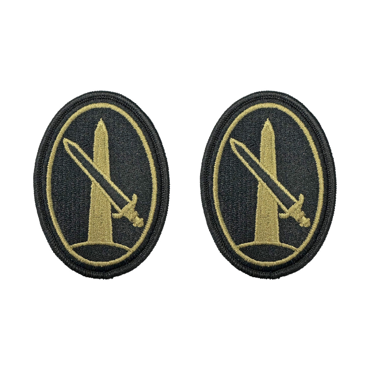 Military District of Washington OCP Patch with Hook Fastener (pair)