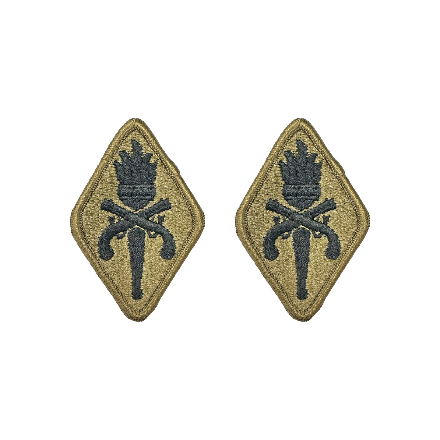 U.S. Army Military Police School OCP Patch w/ Hook Fastener (pair)