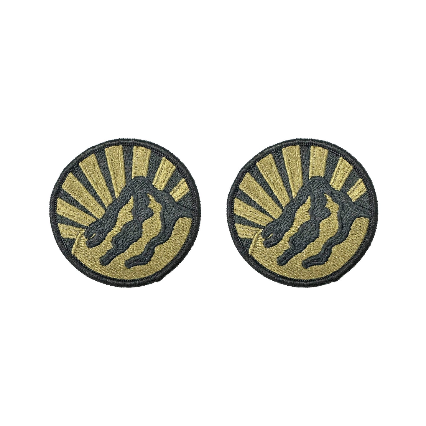 U.S. Army Montana National Guard OCP Patch with Hook Fastener (pair)