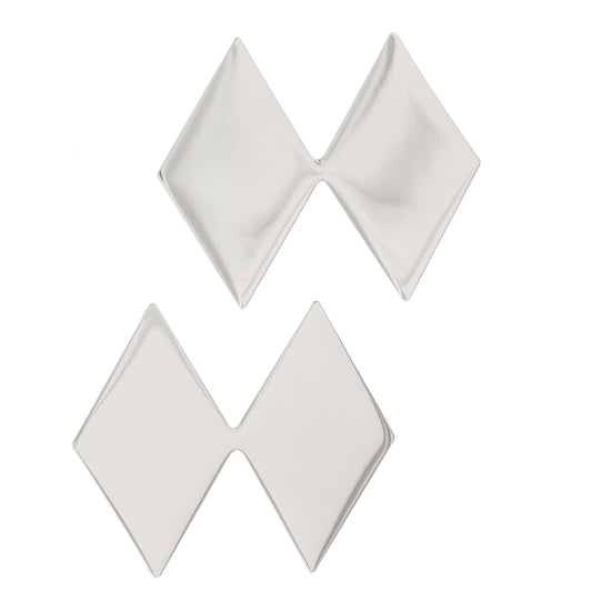 O5 ROTC Lt. Colonel STA-BRITE® (Nickel) Rank Pin-on (pair) - Sta-Brite Insignia Inc.