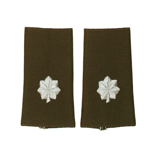 U.S. Army AGSU O5 Lieutenant Colonel Epaulets (Male) - Sta-Brite Insignia Inc.