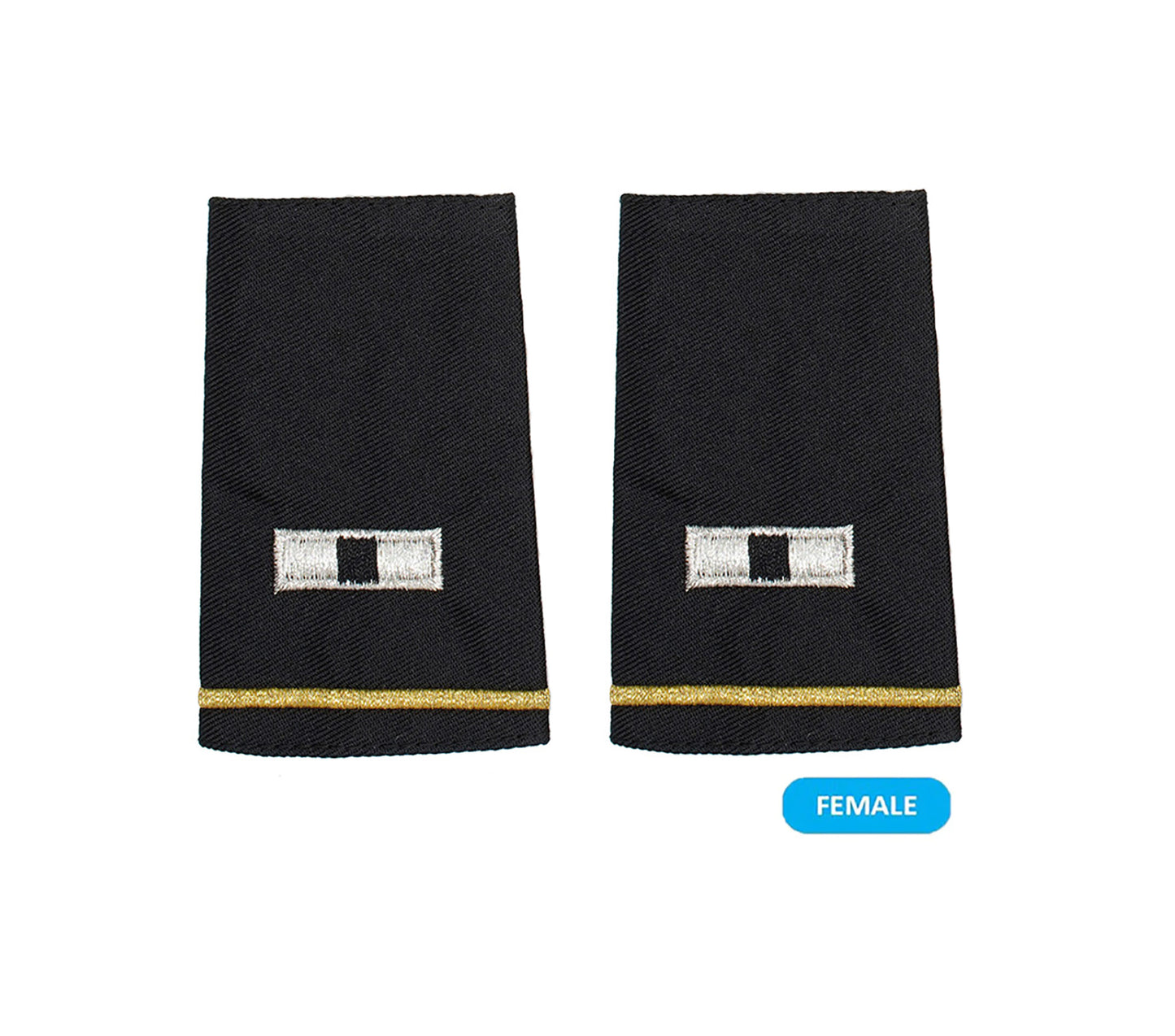 US Army W1 Warrant Officer 1 Shoulder Marks - Small/Female