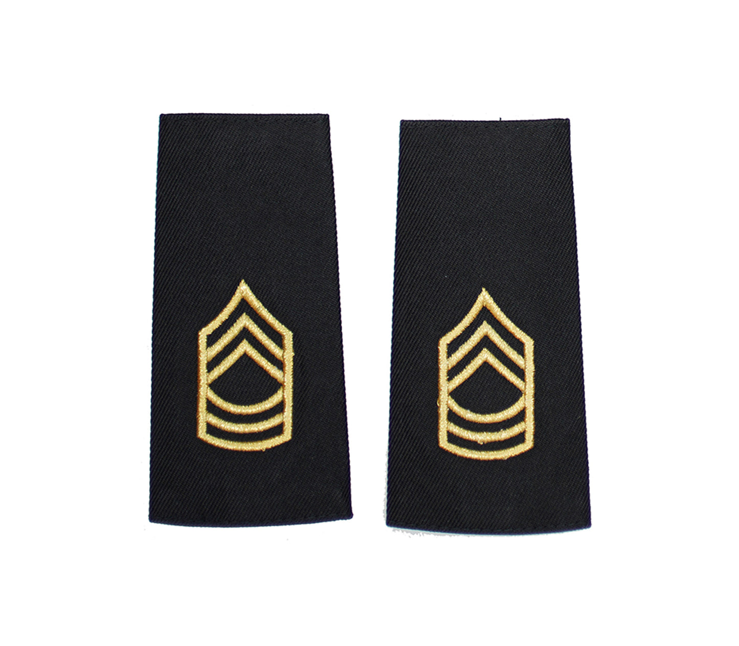 U.S. Army E8 Master Sergeant Shoulder Marks - Male (Large) - Sta-Brite Insignia Inc.
