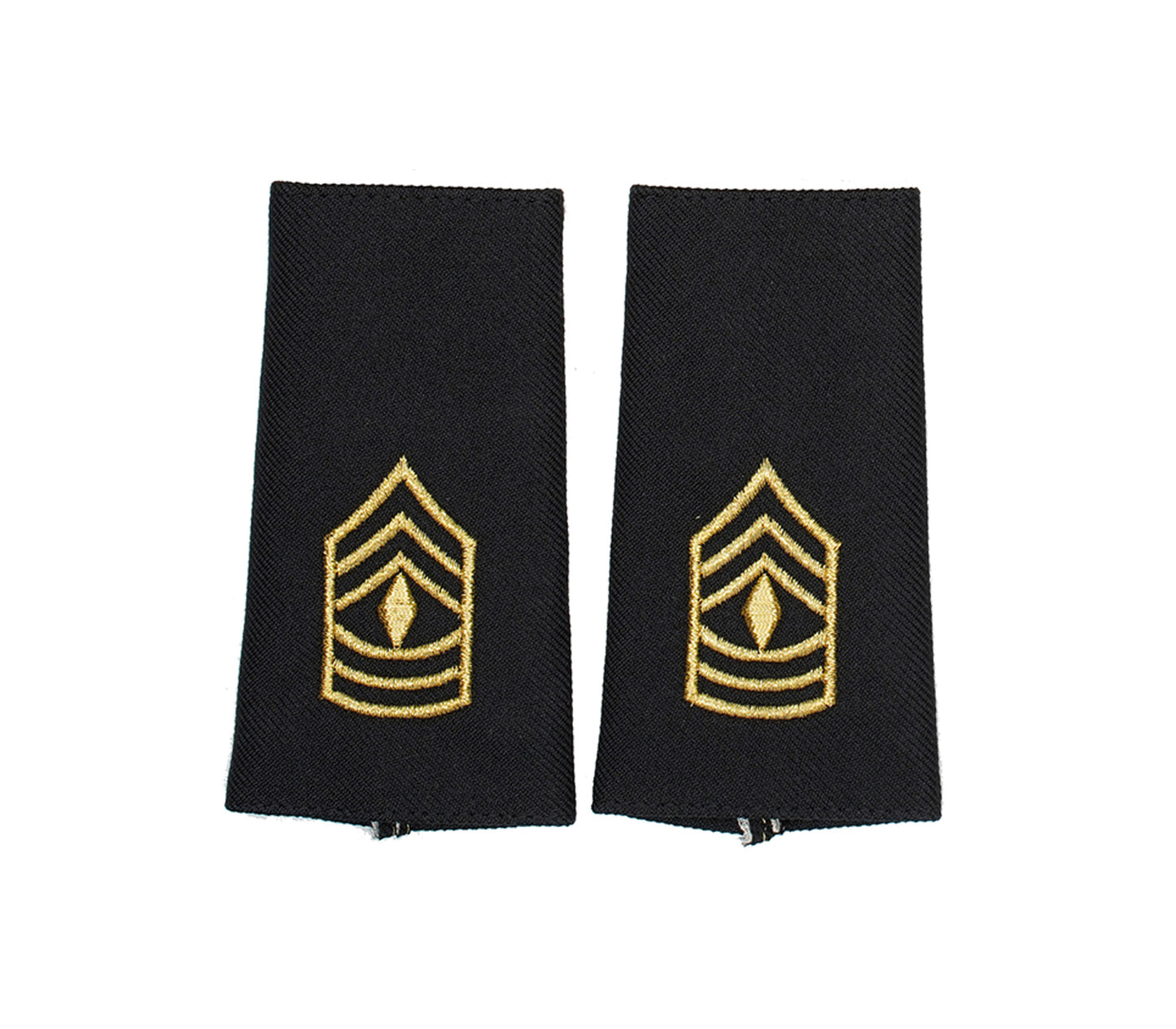 US Army E8 First Sergeant Shoulder Marks - Large/Male - Sta-Brite Insignia Inc.
