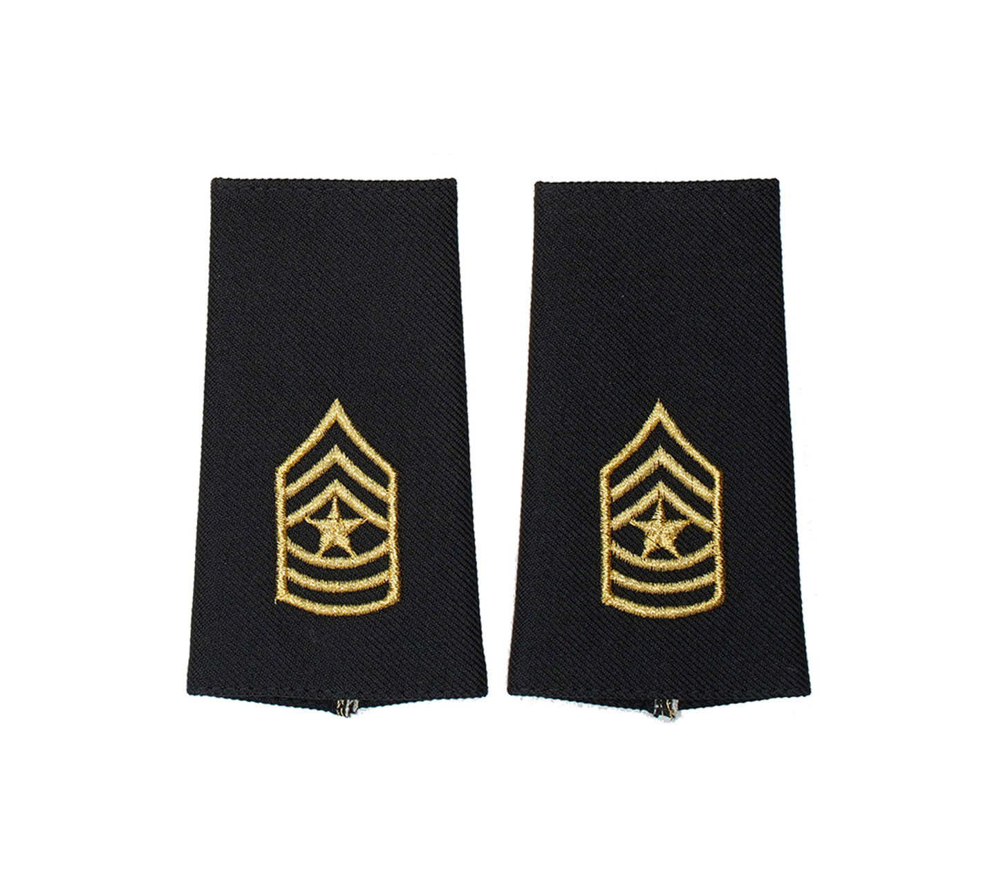 US Army E9 Sergeant Major Shoulder Marks - Large/Male