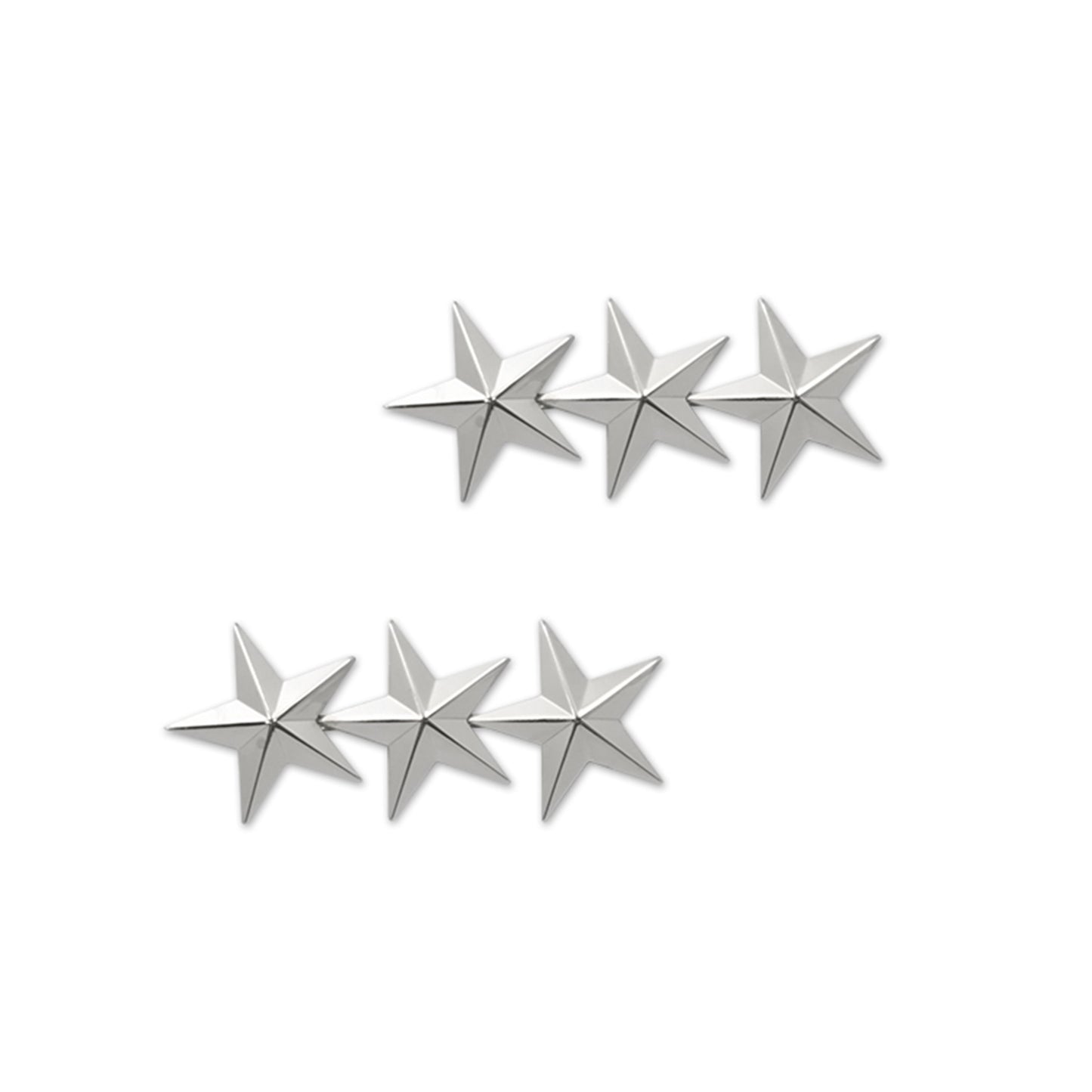 U.S. Air Force O9 Lieutenant General Point-to-Center STA-BRITE® Pin-on Rank. - Sta-Brite Insignia Inc.