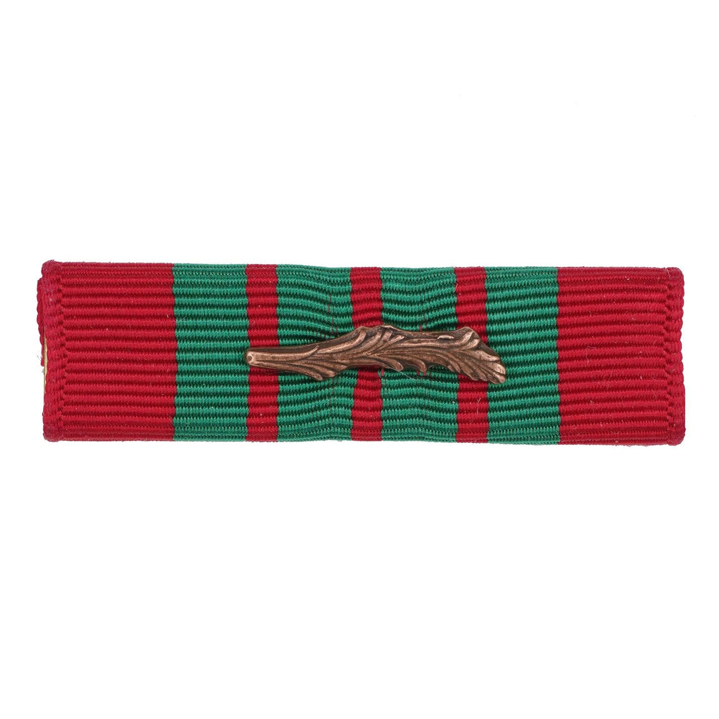 U.S. Army French Croix de Guerre WWII with palm (RED W/4 GREEN STRIPS) - Sta-Brite Insignia Inc.
