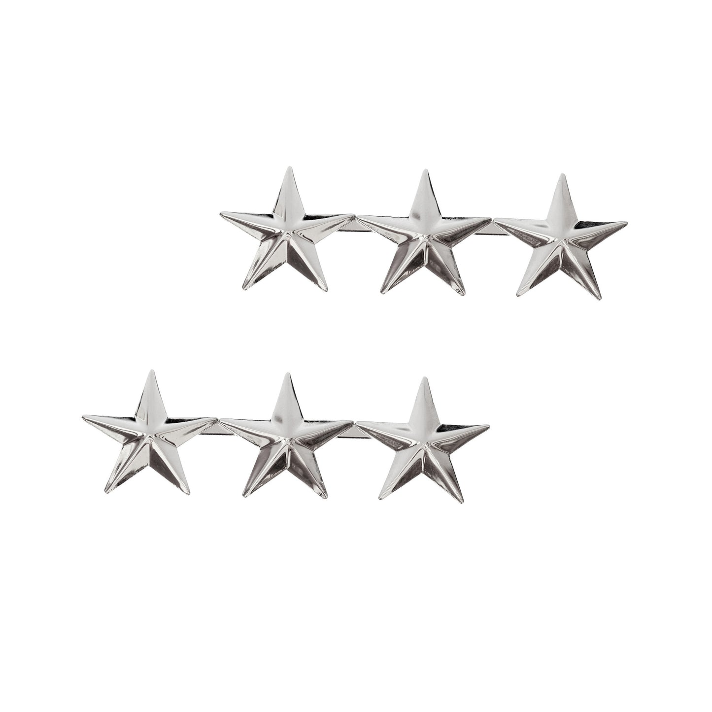 US Air Force O9 Lieutenant General Point-to-Point STA-BRITE® Pin-on Rank - Sta-Brite Insignia Inc.