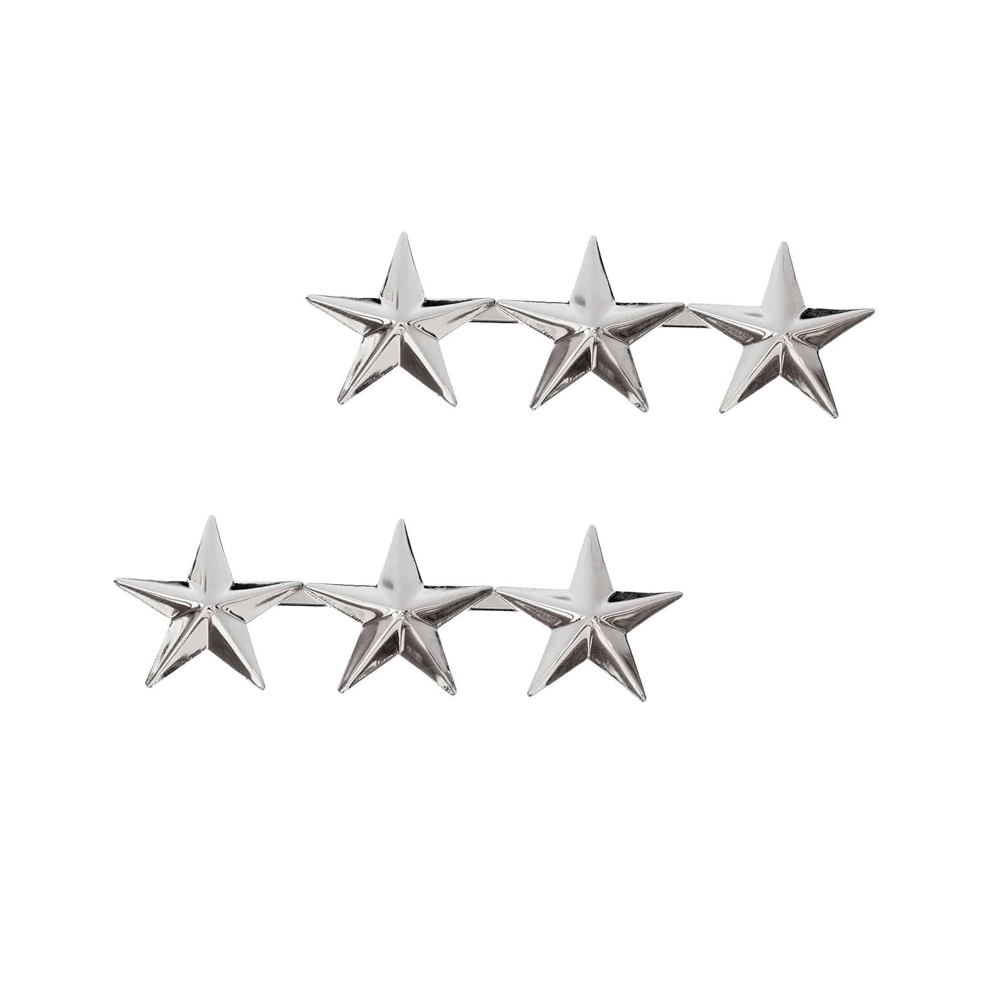 US Air Force O9 Lieutenant General Point-to-Point STA-BRITE® Pin-on Rank - Sta-Brite Insignia Inc.