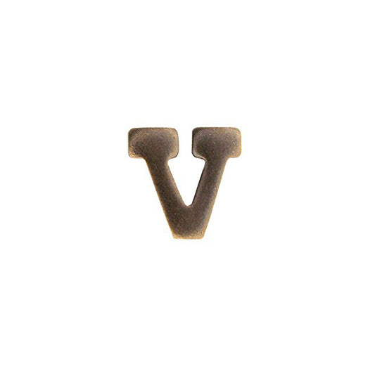 U.S. Army Letter V 1/4in Bronze Ribbon Device - Sta-Brite Insignia Inc.