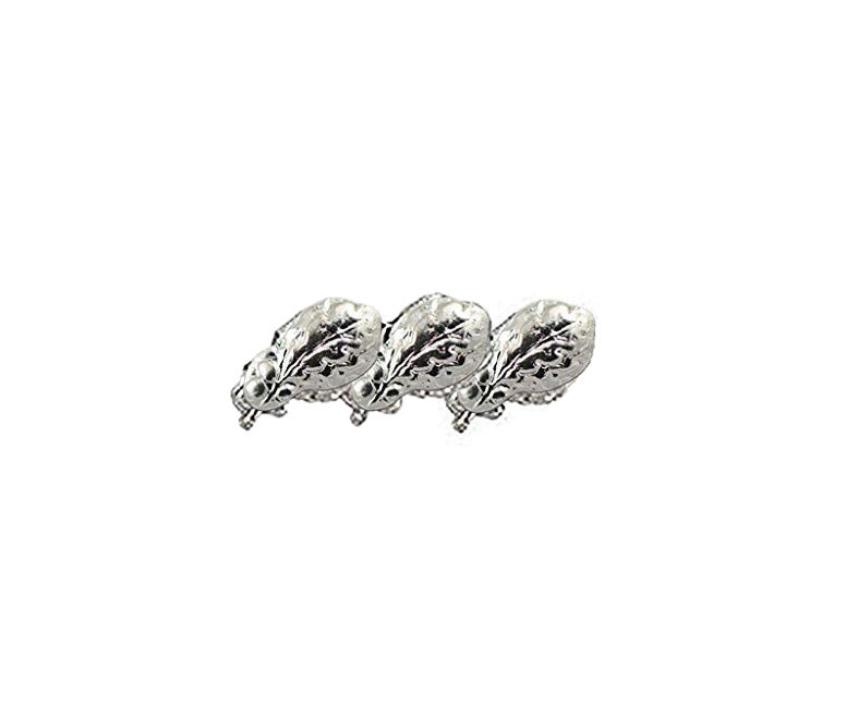 US Army Oak Leaf Cluster 5/16 Triple Silver Ribbon Device - Sta-Brite Insignia Inc.