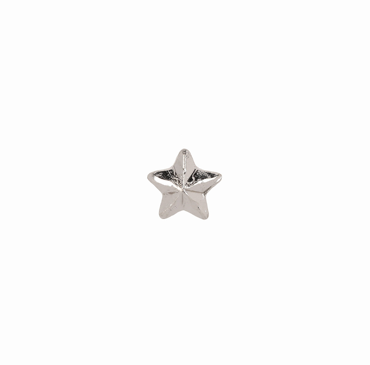 US Army Star 3/16 Single Silver Ribbon Device - Sta-Brite Insignia Inc.