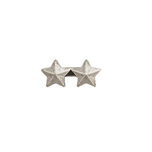 US Army Star 3/16 Double Silver Ribbon Device - Sta-Brite Insignia Inc.