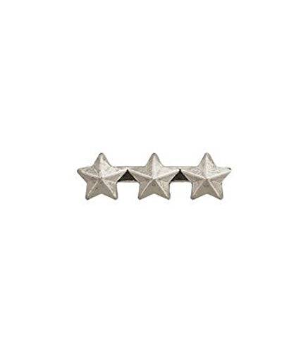US Army Star 3/16 Triple Silver Ribbon Device - Sta-Brite Insignia Inc.