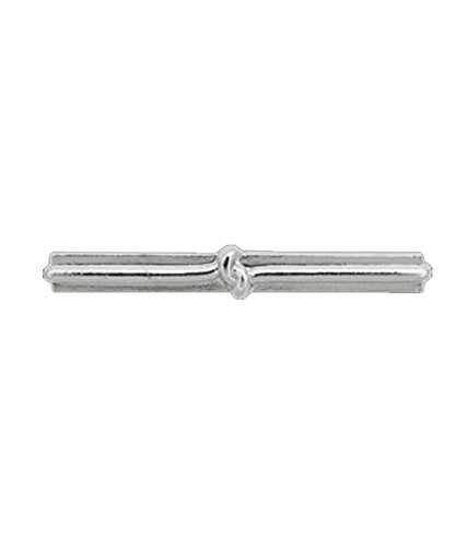 US Army Good Conduct 1 Knot Silver Ribbon Device