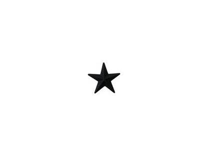 US Army Star 3/16 Single Black Ribbon Device - Sta-Brite Insignia Inc.