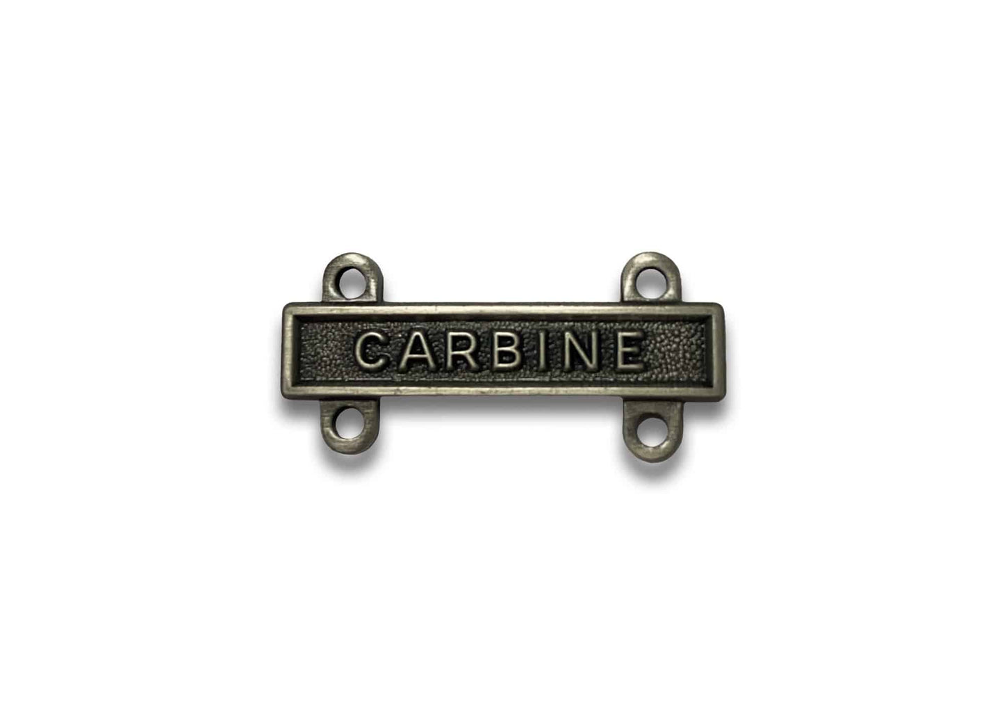 U.S. Army Carbine STA-BRITE® Qualification Bar Sliver OX - Sta-Brite Insignia Inc.