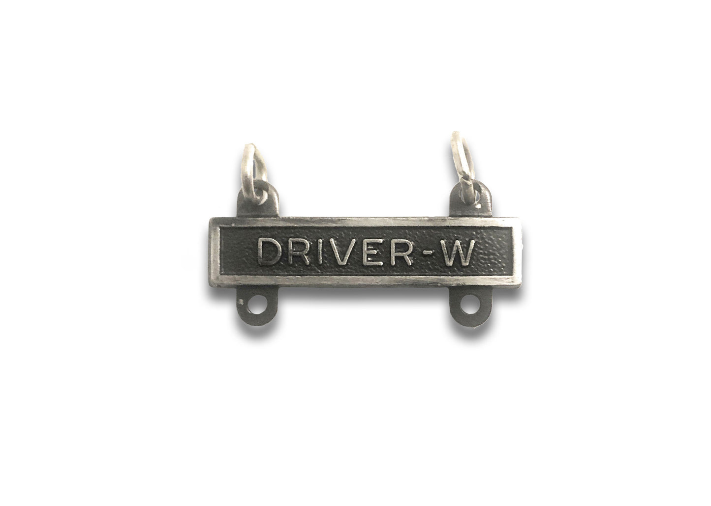 U.S. Army Driver "W" STA-BRITE® Qualification Bar Sliver OX