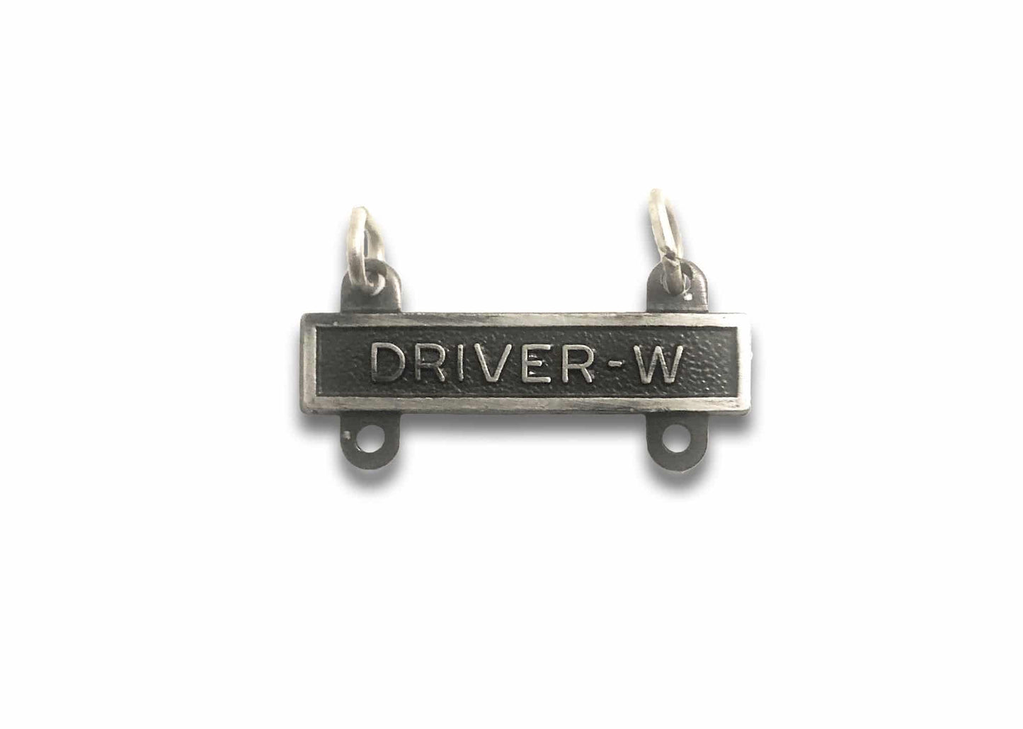 U.S. Army Driver "W" STA-BRITE® Qualification Bar Sliver OX - Sta-Brite Insignia Inc.