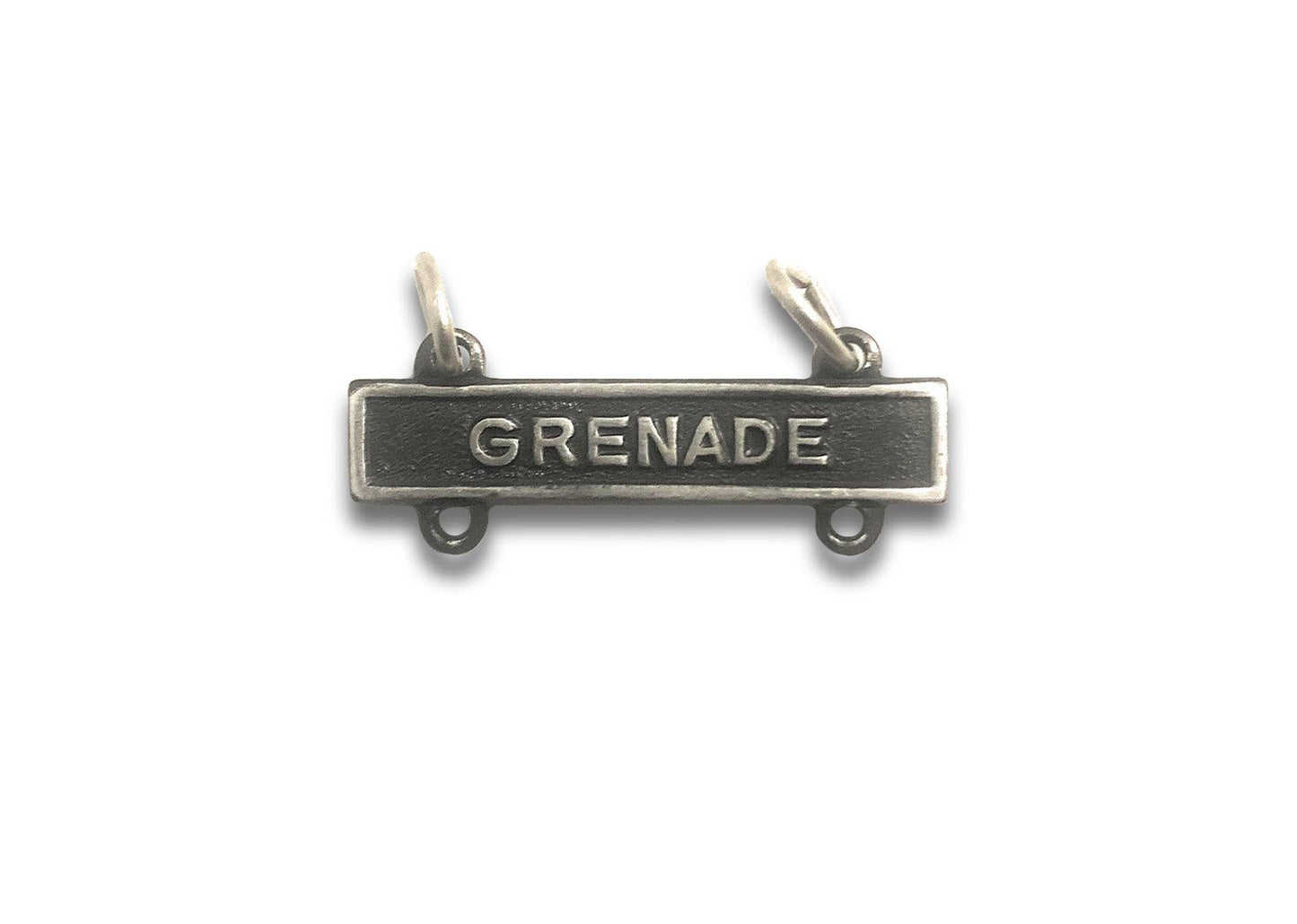 U.S. Army "Grenade" STA-BRITE® Qualification Bar Sliver OX - Sta-Brite Insignia Inc.