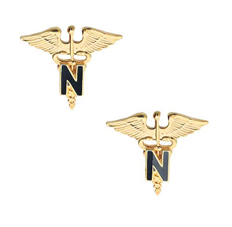 U.S. Army Medical Nurse N Officer Branch STA-BRITE Pin-on - Sta-Brite Insignia Inc.