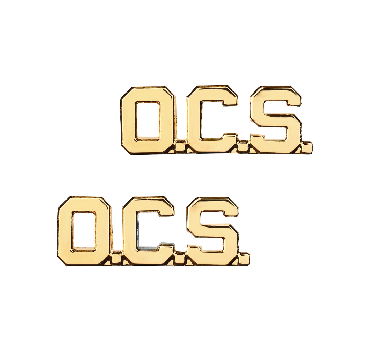 US Army OCS Officer Candidate School O.C.S. STA-BRITE® Pin-on Rank - Sta-Brite Insignia Inc.