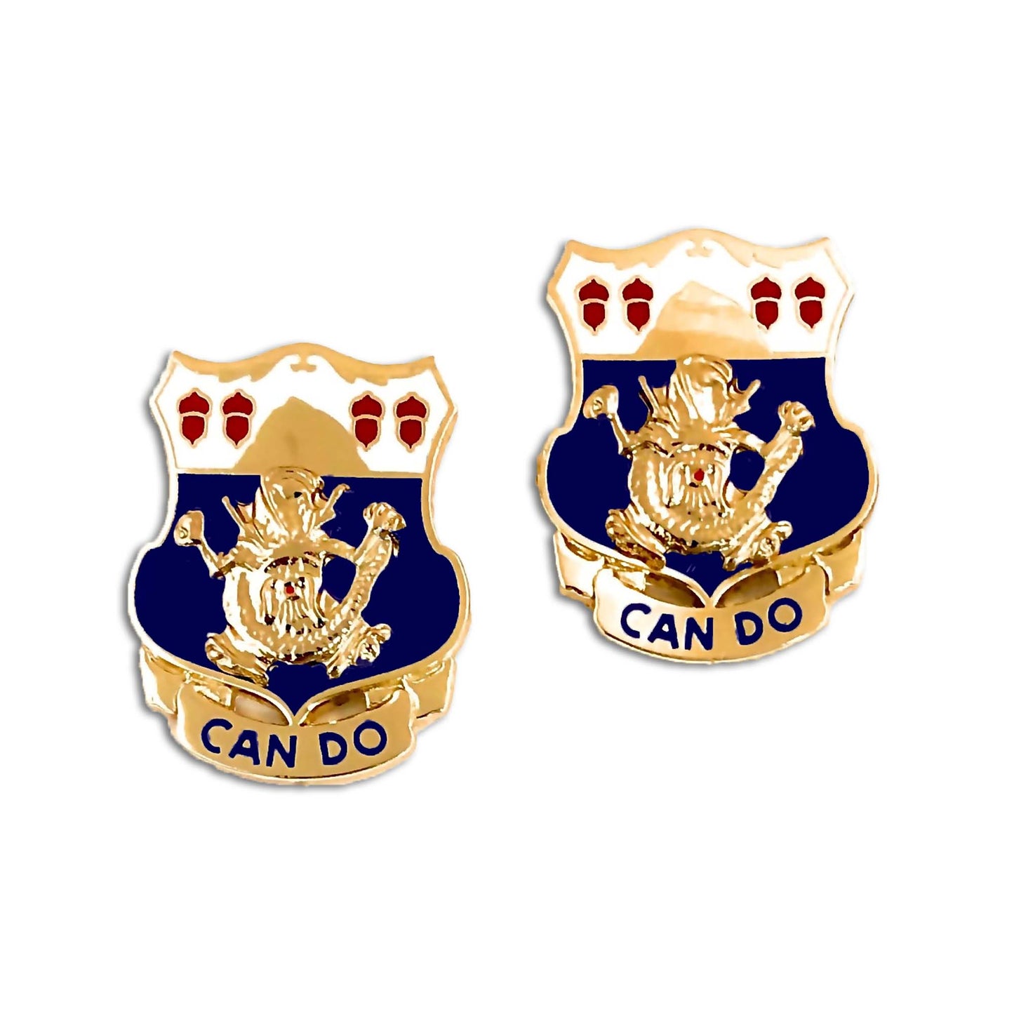 U.S. Army 15th Infantry Regiment Unit Crest (Pair)