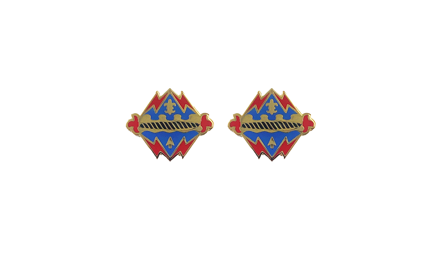 U.S. Army 17th Field Artillery Brigade Crest (pair) - Sta-Brite Insignia Inc.