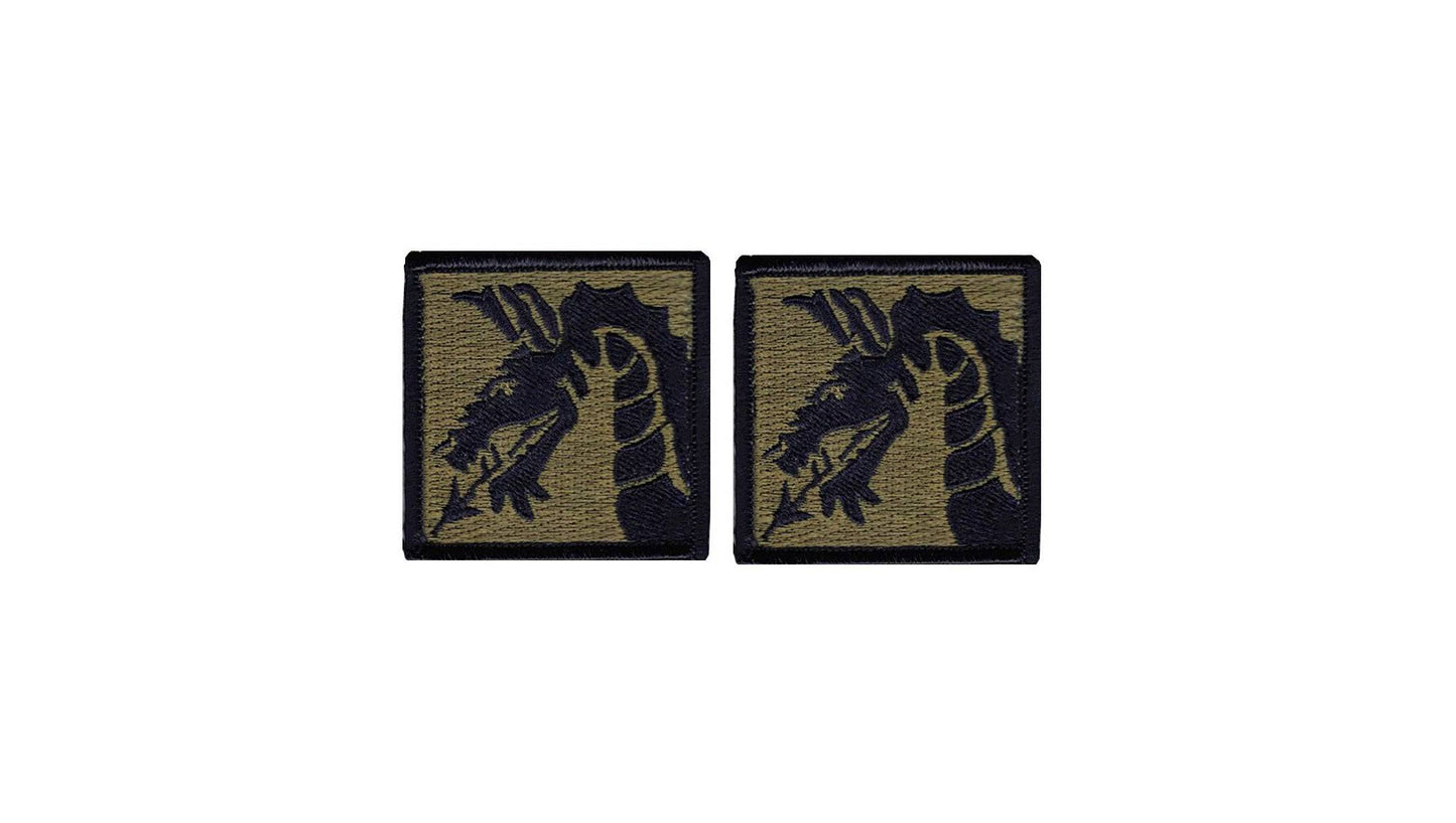 US Army 18th Airborne Corps OCP Patch with Hook Fastener (pair) - Sta-Brite Insignia Inc.