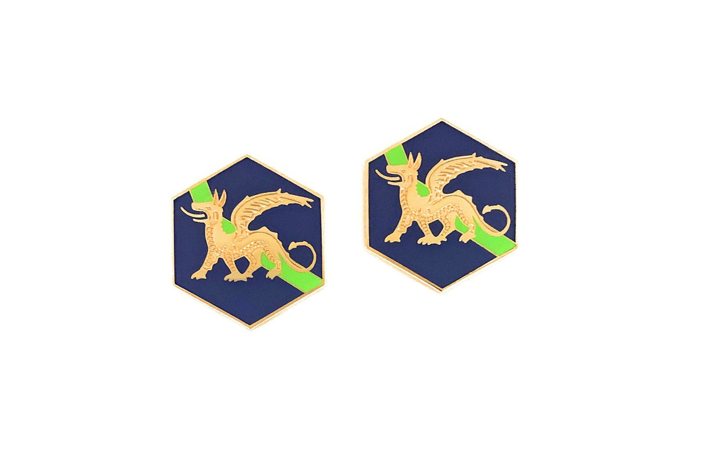 U.S. Army 22nd Chemical Battalion Unit Crest (Pair) - Sta-Brite Insignia Inc.