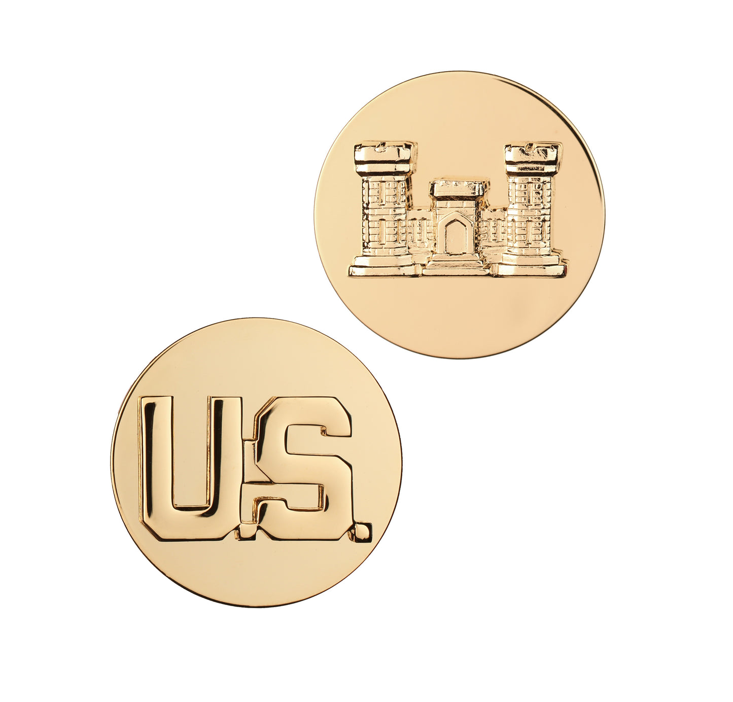 U.S. Army Enlisted Engineer & U.S. STA-BRITE® Pin-on - Sta-Brite Insignia Inc.