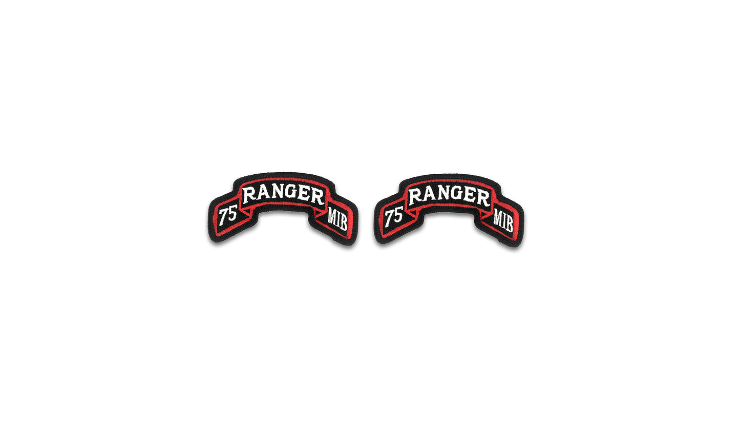 U.S. Army 75th Ranger Regiment MIB Sew-on AGSU Color Tab (pair) - Sta-Brite Insignia Inc.