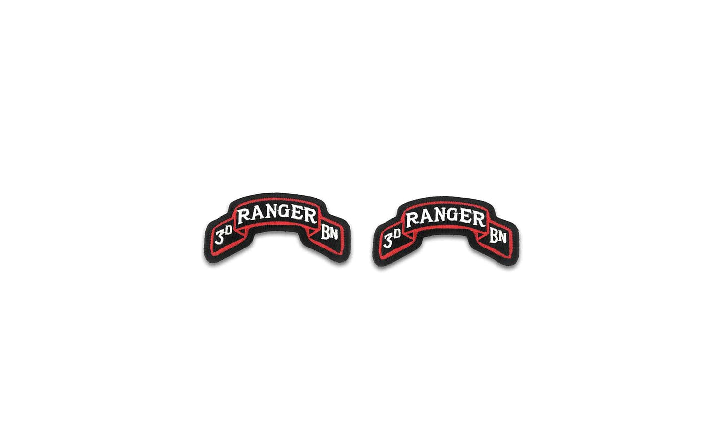 U.S. Army 75th Ranger Regiment 3rd Battalion SEW ON AGSU Color tab (pair) - Sta-Brite Insignia Inc.