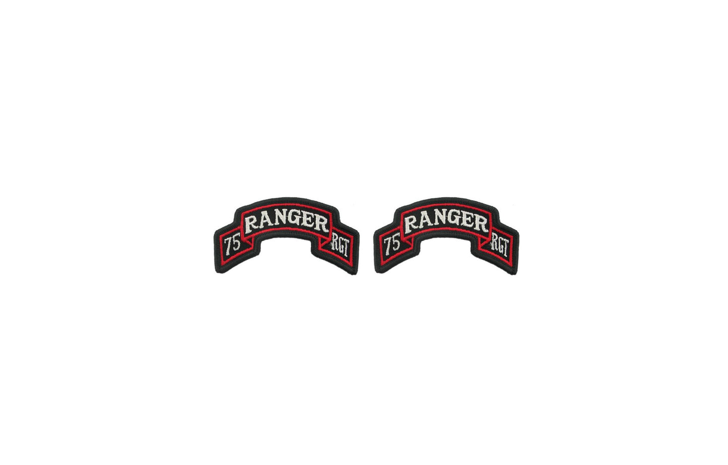 U.S. Army 75th Ranger Regiment SEW ON AGSU Color tab (pair) - Sta-Brite Insignia Inc.