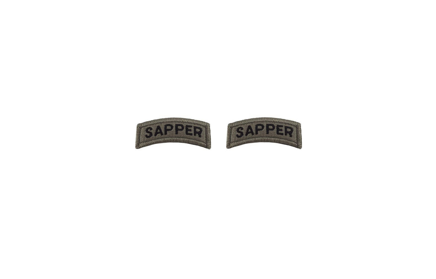 U.S. Army Sapper ACU Tab with Hook Fastener (pair) - Sta-Brite Insignia Inc.