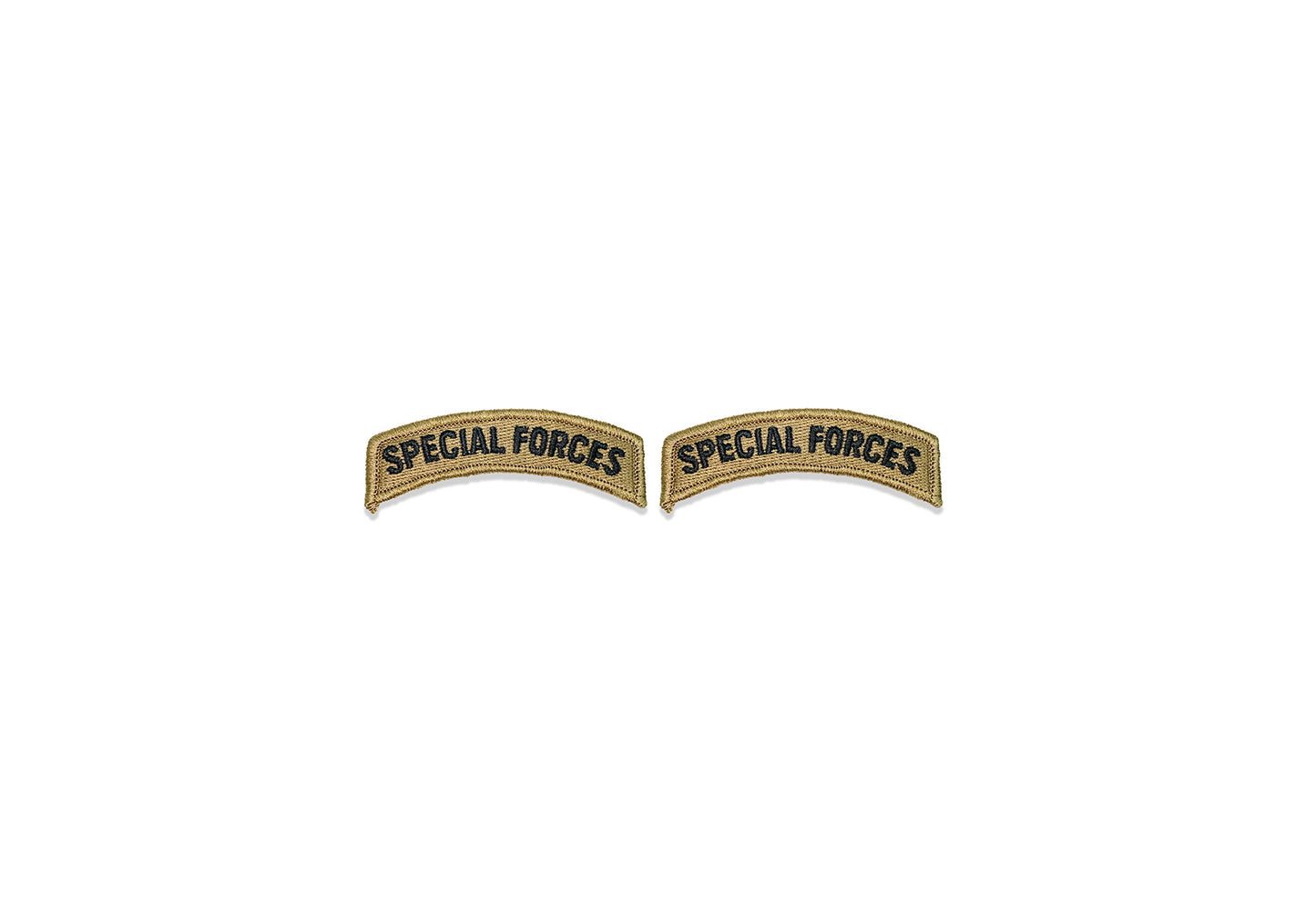 U.S. Army Special Forces OCP Tab with Hook Fastener (pair) - Sta-Brite Insignia Inc.