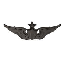 U.S. Army Aviator Senior STA-BRITE® BLACK Metal Pin-on Badge - Sta-Brite Insignia Inc.