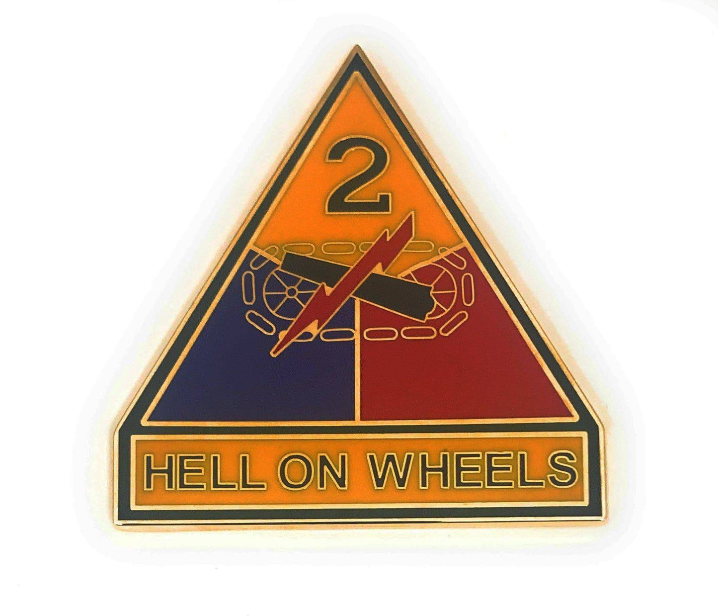 US Army 2nd Armored Division CSIB - Sta-Brite Insignia Inc.