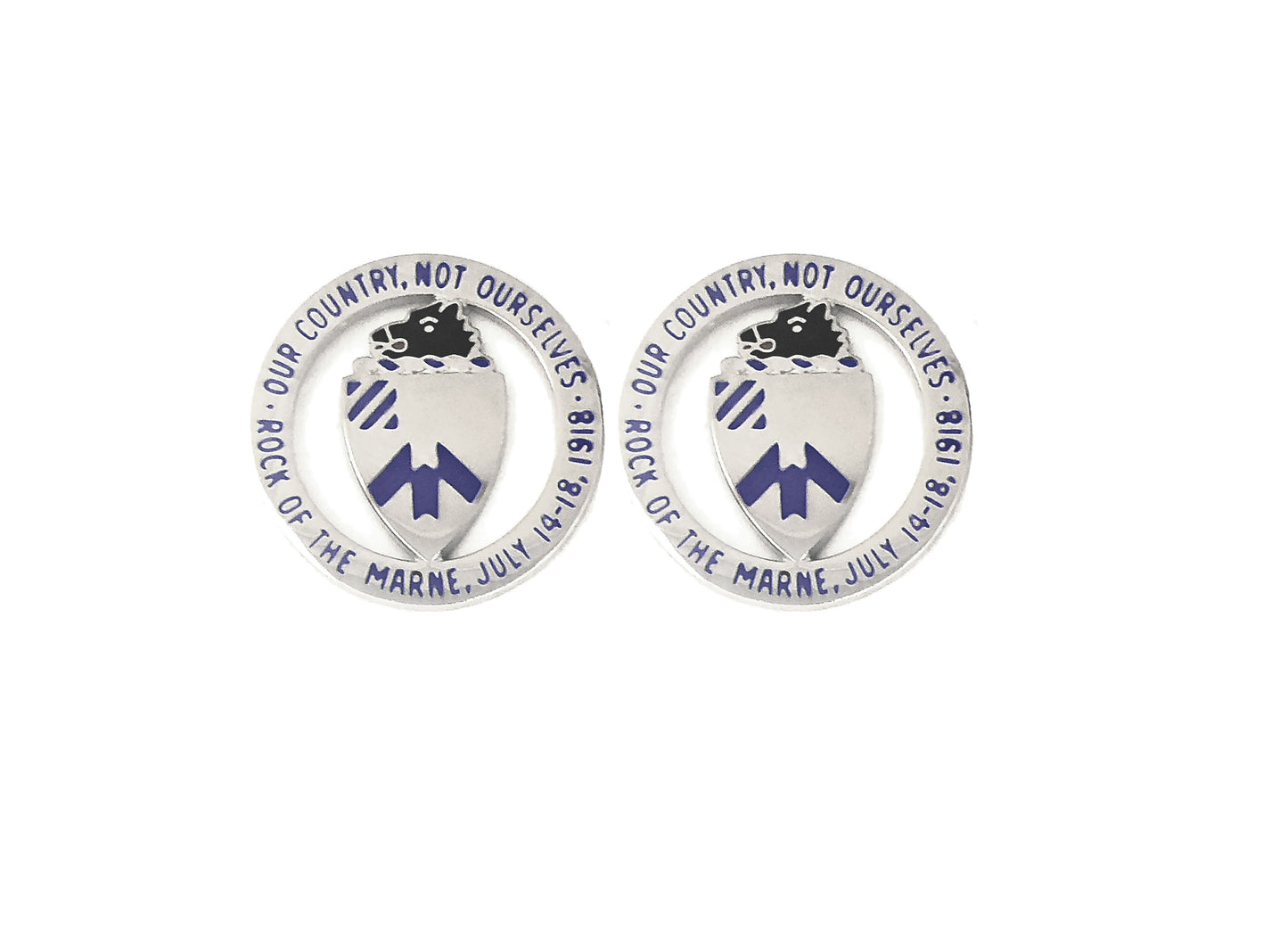 US Army 30th Infantry Regiment Unit Crest (Pair) - Sta-Brite Insignia Inc.