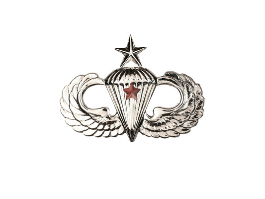 U.S. Army Combat Parachutist Senior 1st Award Full Size Senior Sta-Brite® Pin-on Badge - Sta-Brite Insignia Inc.