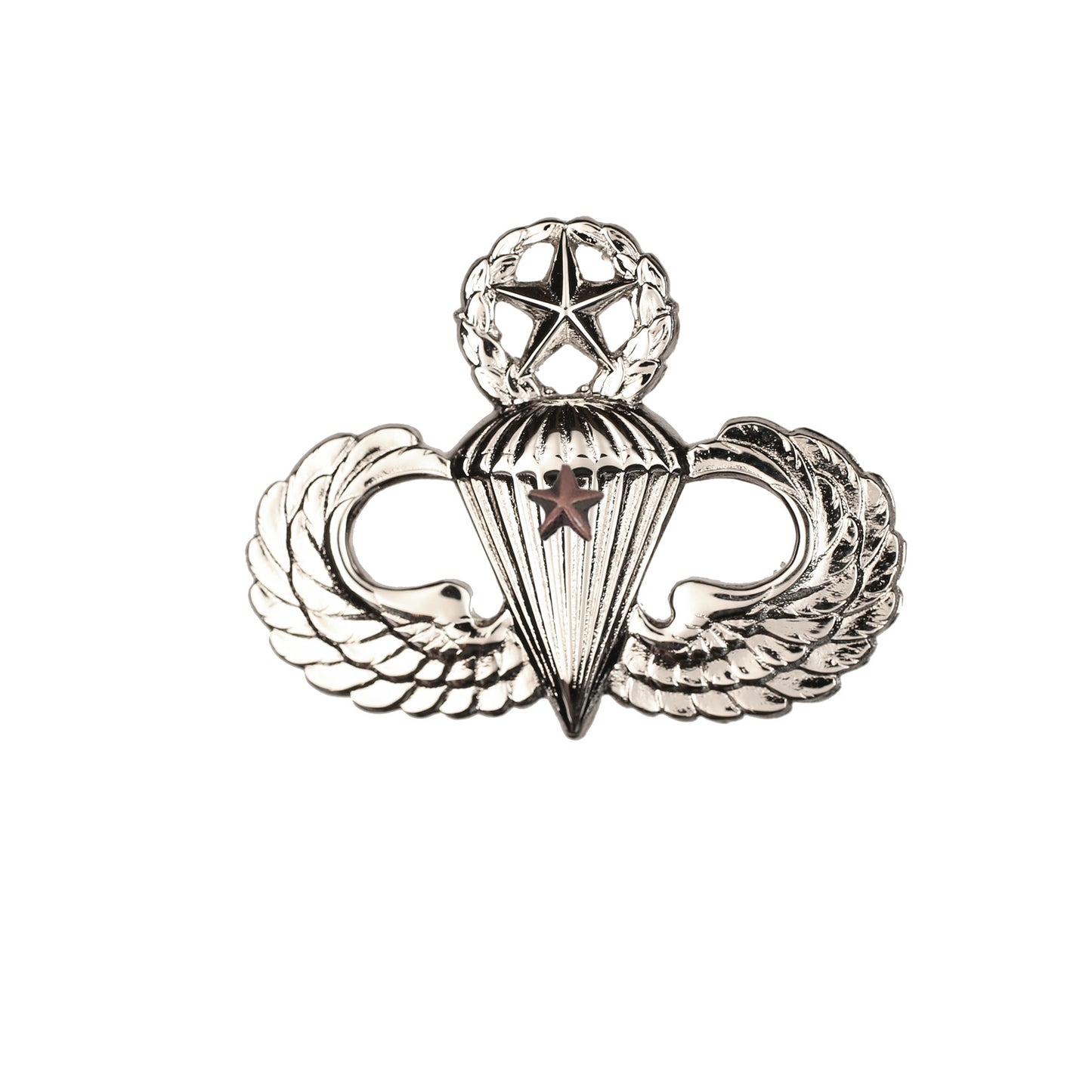 US Army Combat Parachutist Master 1st Award Full Size STA-BRITE® Pin-on Badge - Sta-Brite Insignia Inc.