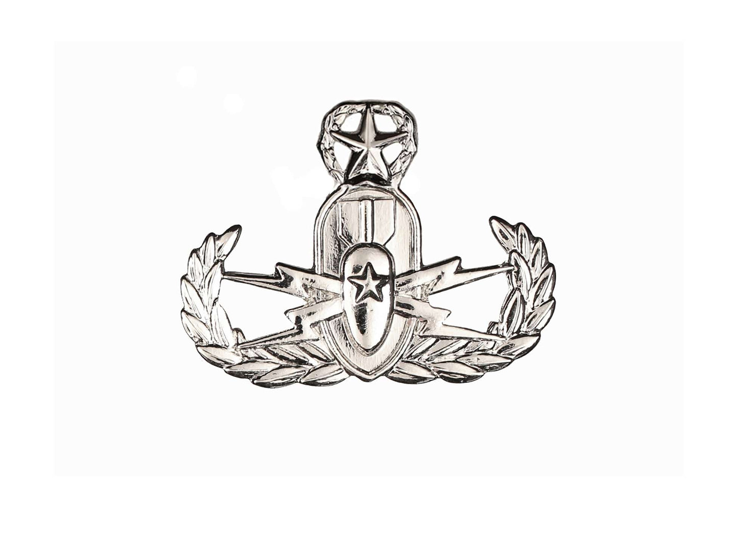 U.S. Army Explosive Ordnance Disposal Master Dress Mini STA-BRITE® Pin On Badge - Sta-Brite Insignia Inc.