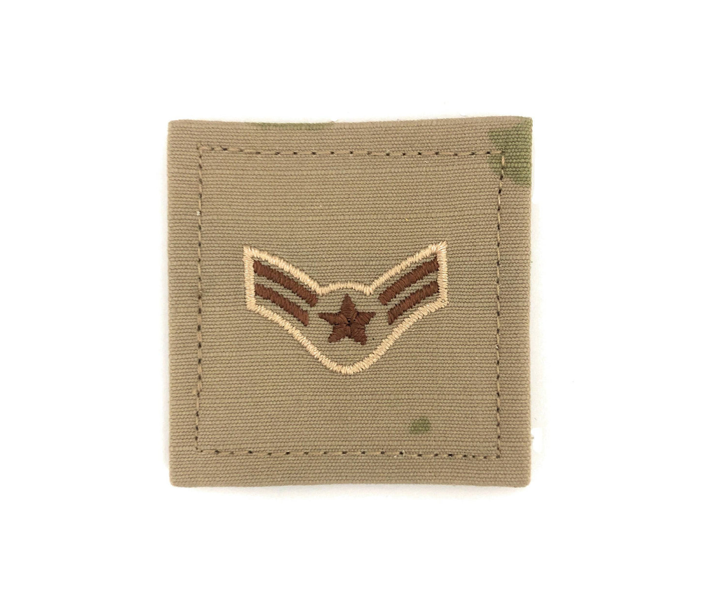 U.S. Air Force E3 Airman 1st Class OCP Spice Brown with Hook Fastener - Sta-Brite Insignia Inc.