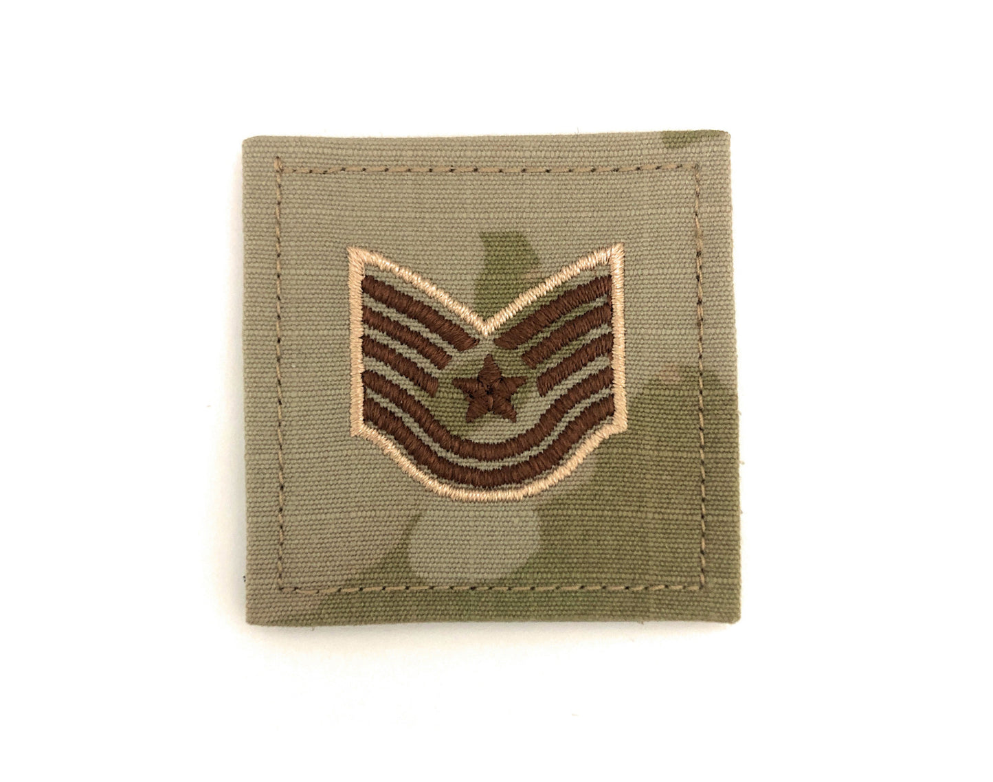 U.S. Air Force E6 Technical Sergeant OCP Spice Brown with Hook Fastener - Sta-Brite Insignia Inc.
