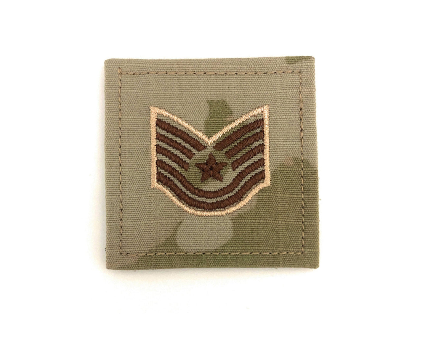 U.S. Air Force E6 Technical Sergeant OCP Spice Brown with Hook Fastener - Sta-Brite Insignia Inc.