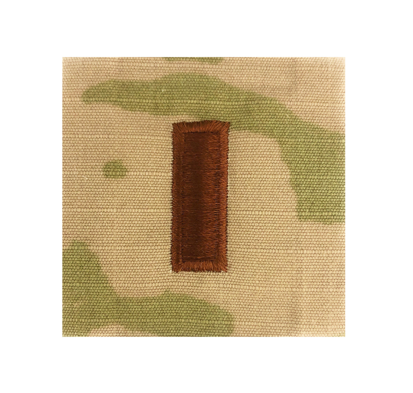 U.S. Air Force O1 2nd Lieutenant OCP Spice Brown Sew-On Rank (For Shirt, Jacket, Coat) - Sta-Brite Insignia Inc.